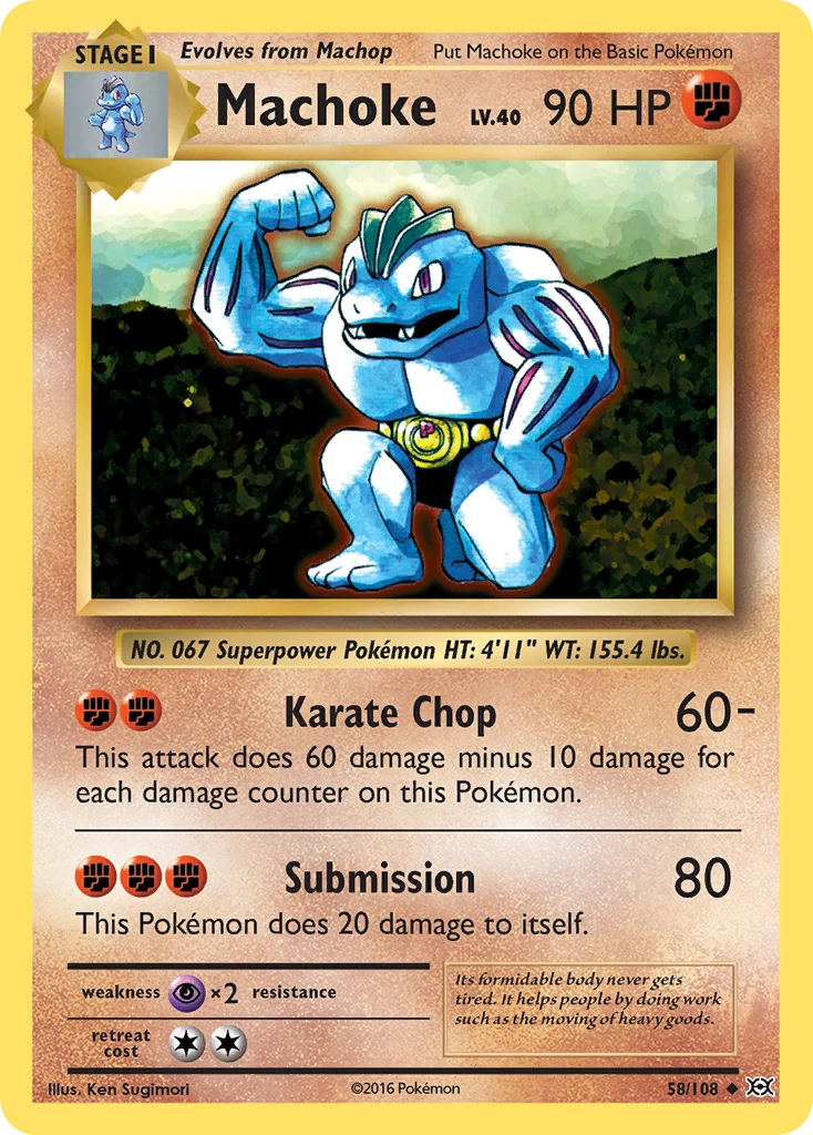 Machoke, 058/108