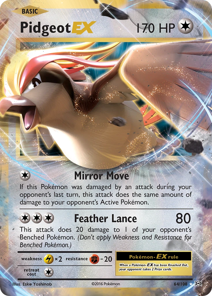 Pidgeot-EX, 064/108