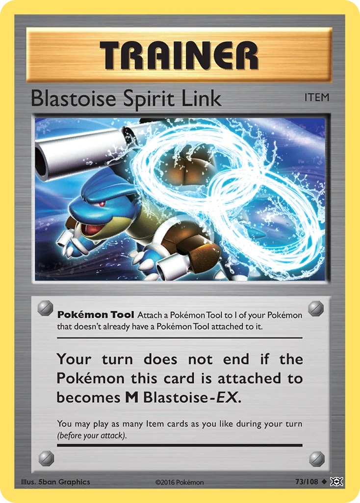 Blastoise Spirit Link, 073/108