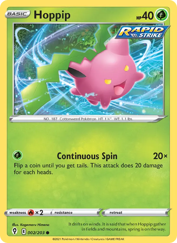 Hoppip, 002/203