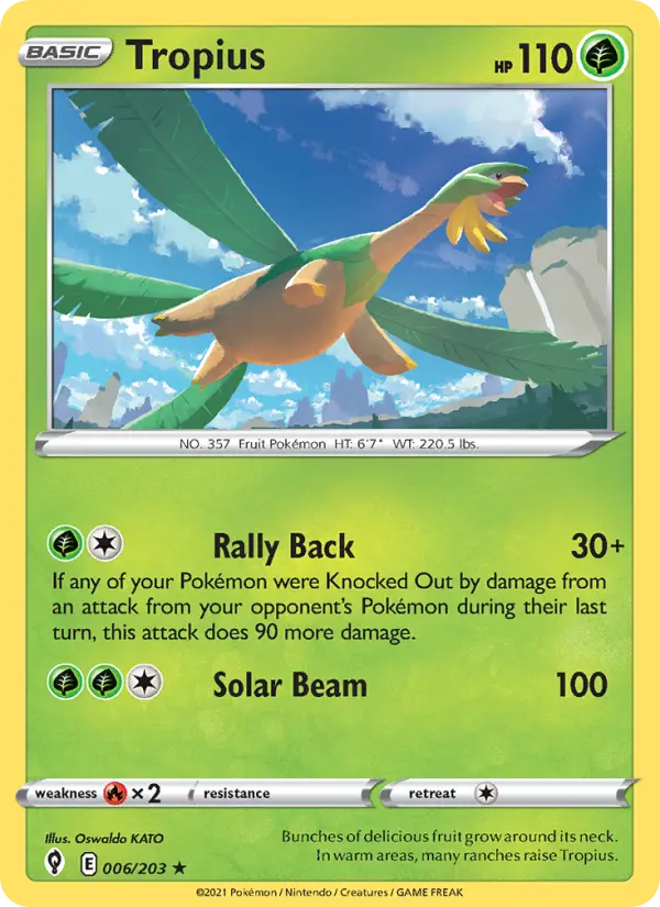 Tropius, 006/203