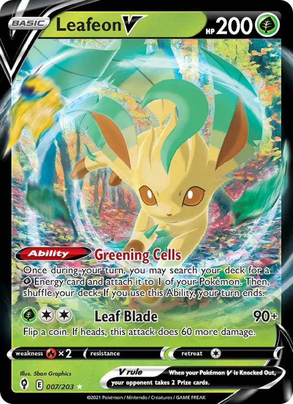 Leafeon V, 007/203