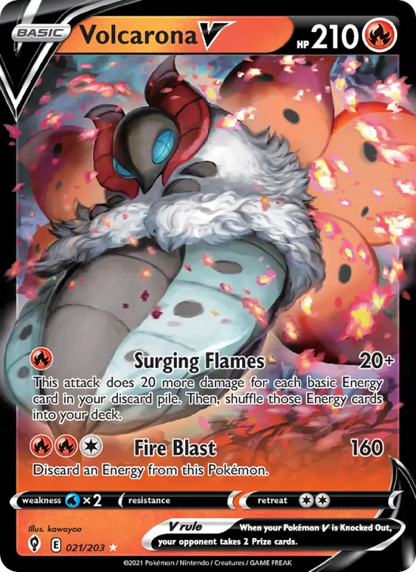 Volcarona V, 021/203
