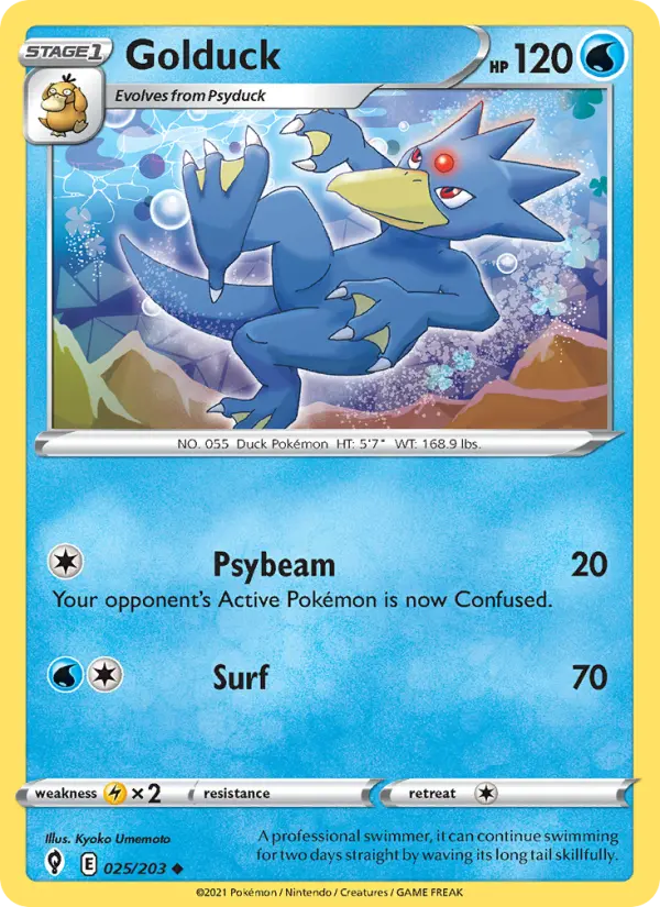 Golduck, 025/203