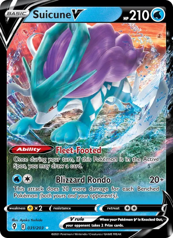 Suicune V, 031/203