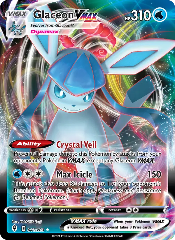 Glaceon VMAX, 041/203