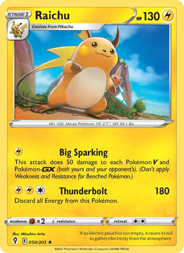 Raichu, 050/203