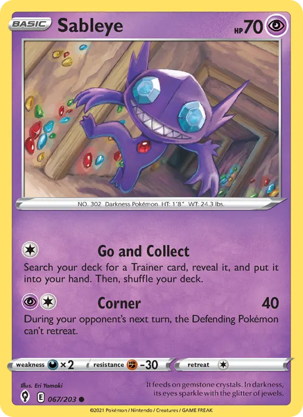 Sableye, 067/203