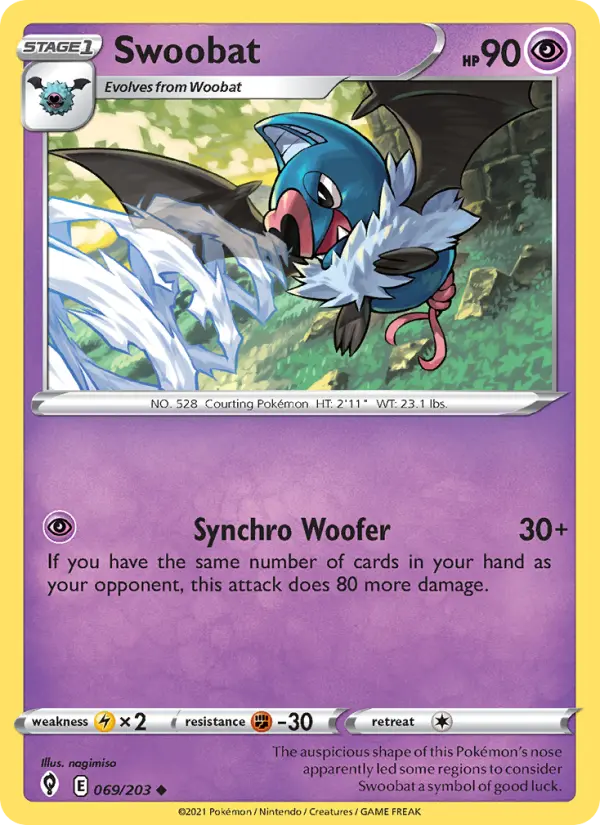 Swoobat, 069/203