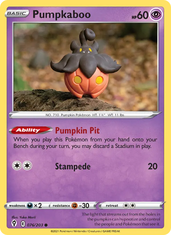 Pumpkaboo, 076/203