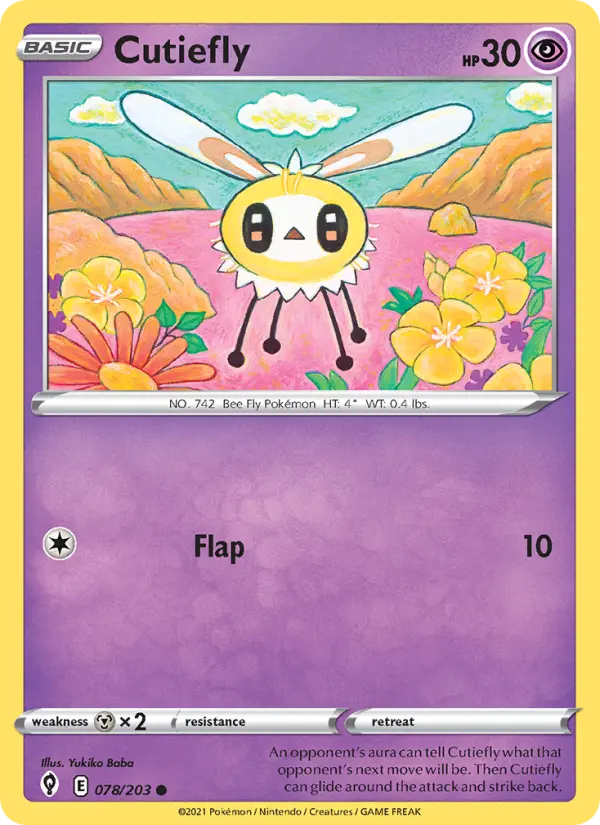 Cutiefly, 078/203