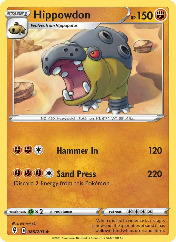 Hippowdon, 085/203