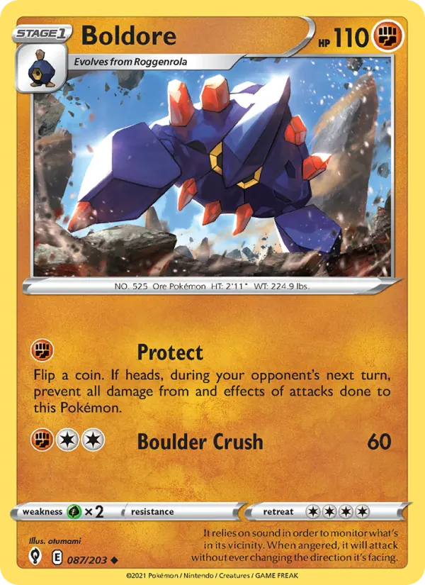 Boldore, 087/203