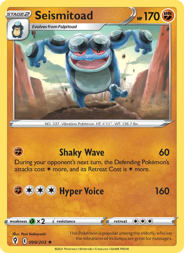 Seismitoad, 090/203
