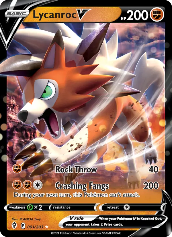 Lycanroc V, 091/203