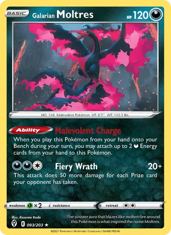 Galarian Moltres, 093/203
