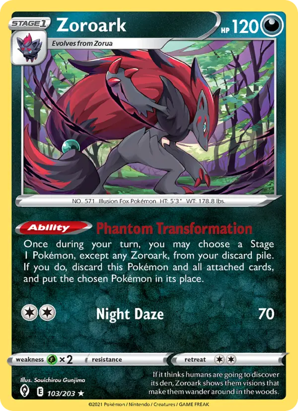 Zoroark, 103/203