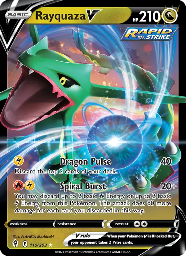 Rayquaza V, 110/203