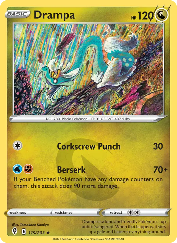 Drampa, 119/203