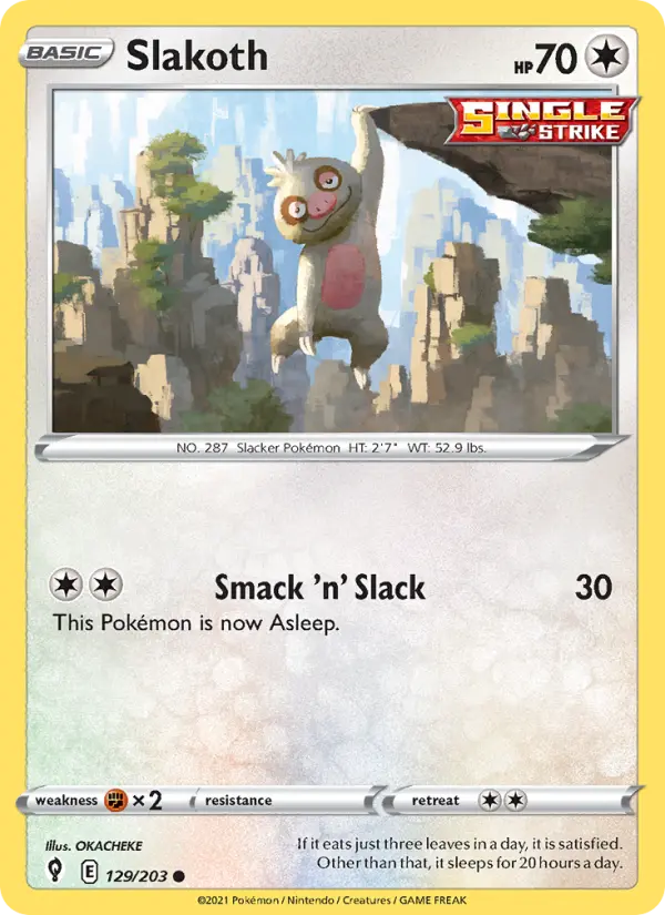 Slakoth, 129/203