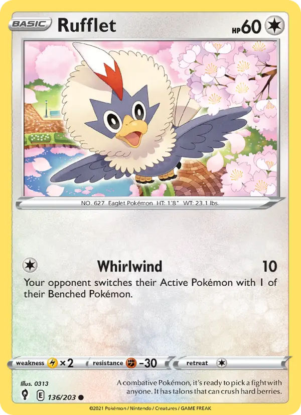 Rufflet, 136/203