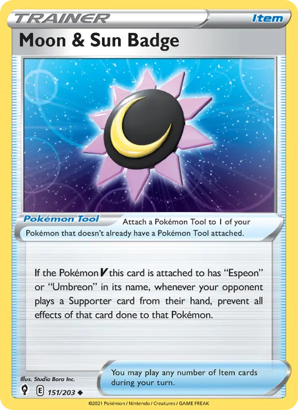 Moon & Sun Badge, 151/203