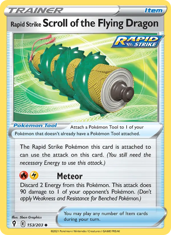 Rapid Strike Scroll of the Flying Dragon, 153/203