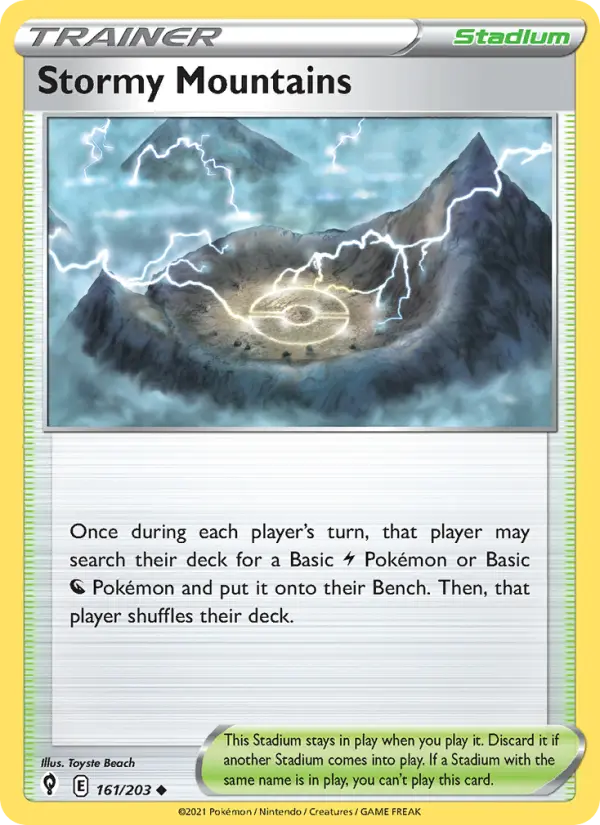 Stormy Mountains, 161/203