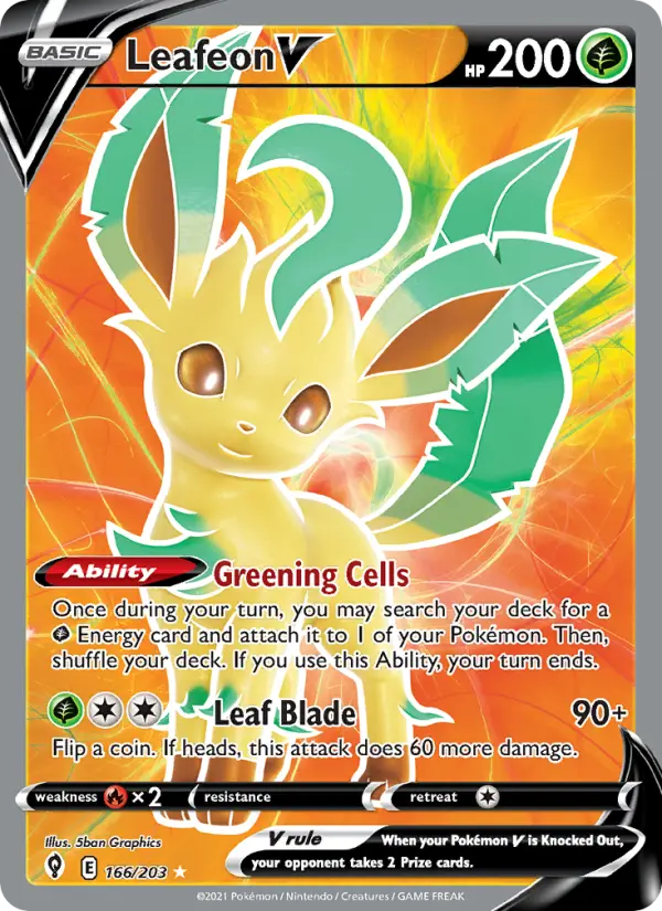 Leafeon V, 166/203