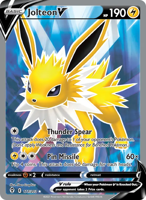 Jolteon V, 177/203