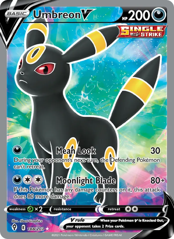 Umbreon V, 188/203