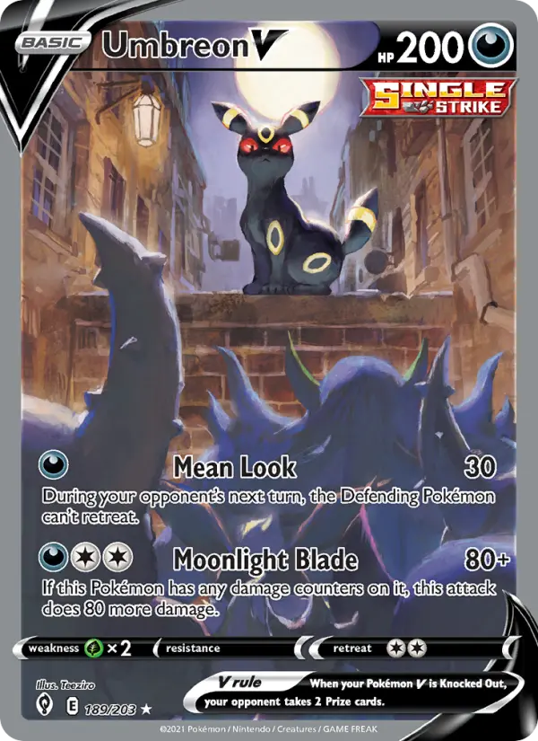 Umbreon V, 189/203
