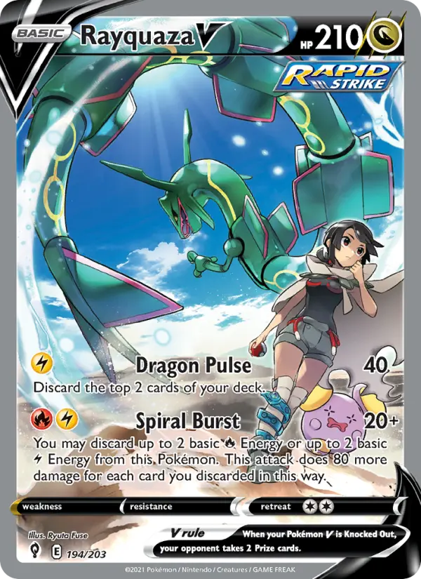 Rayquaza V, 194/203