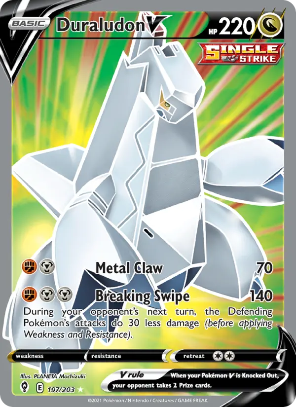 Duraludon V, 197/203