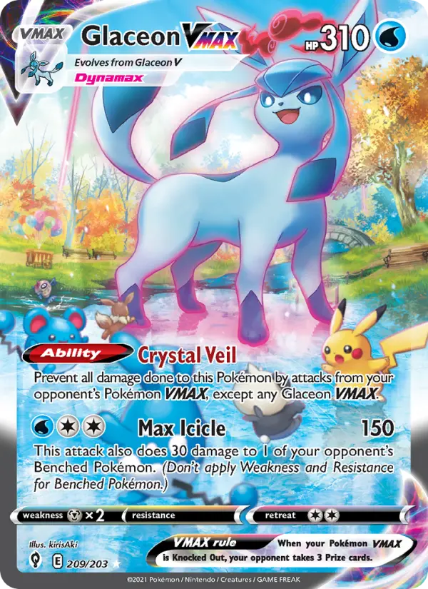 Glaceon VMAX, 209/203