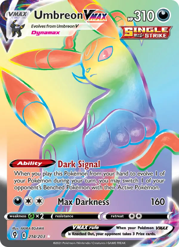 Umbreon VMAX, 214/203