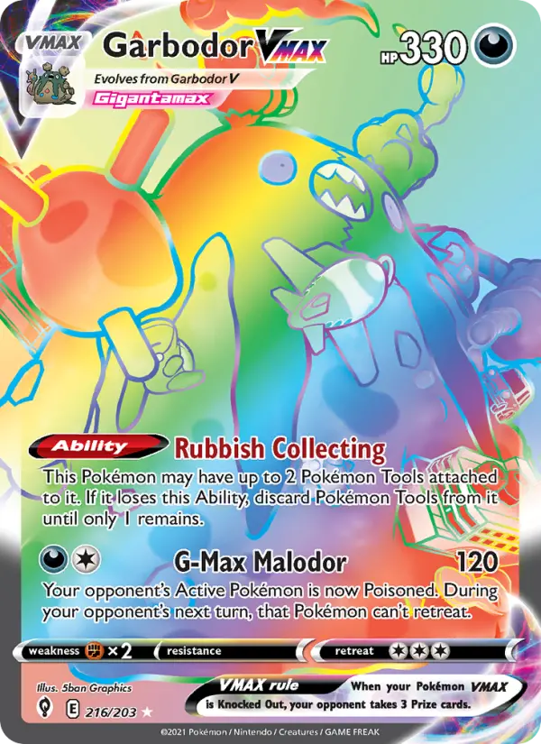Garbodor VMAX, 216/203
