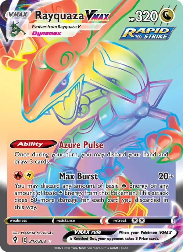 Rayquaza VMAX, 217/203