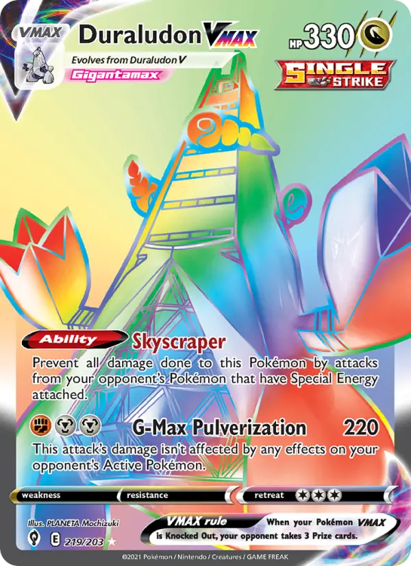 Duraludon VMAX, 219/203