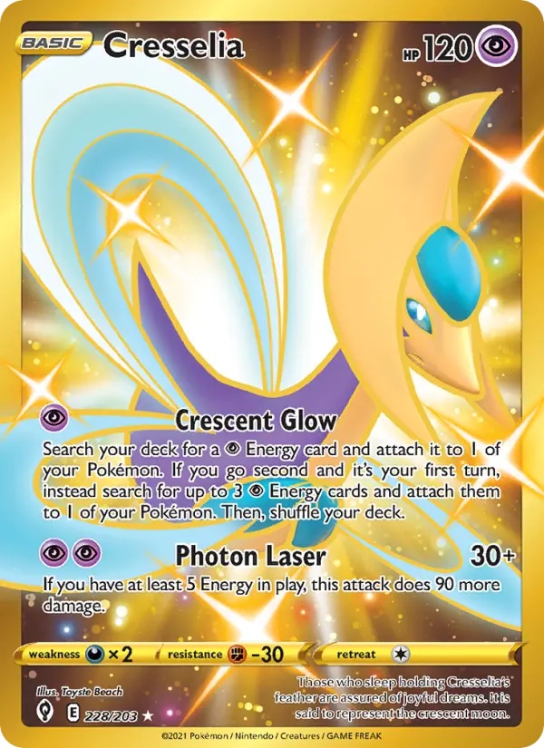Cresselia, 228/203