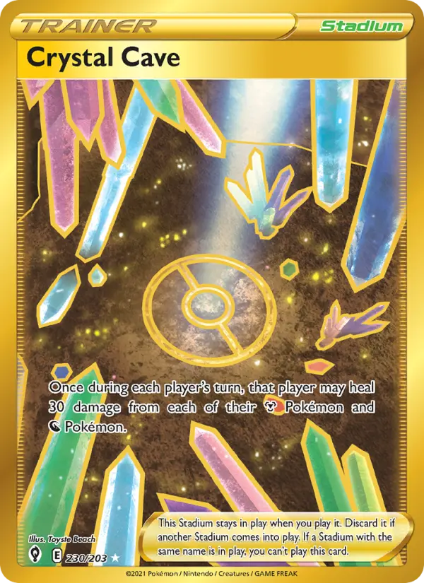 Crystal Cave, 230/203