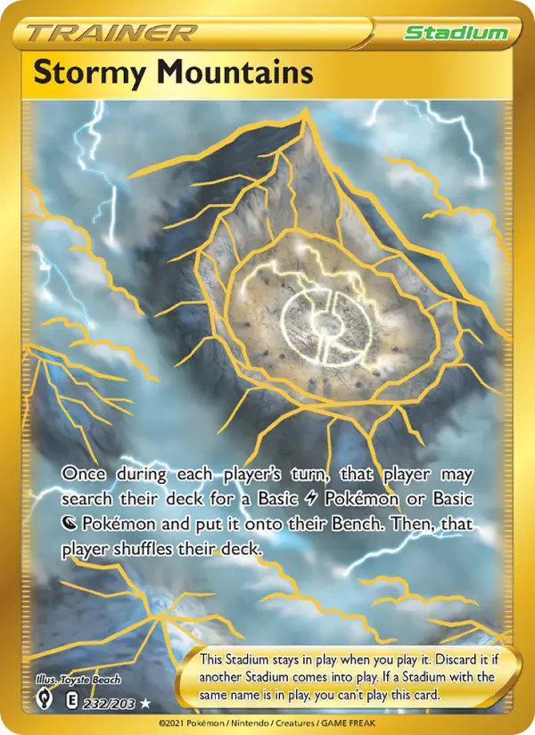 Stormy Mountains, 232/203