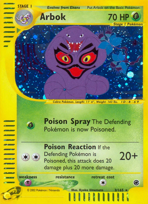 Arbok, 003/165