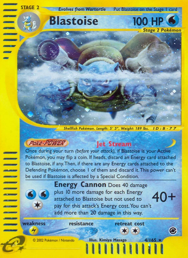 Blastoise, 004/165