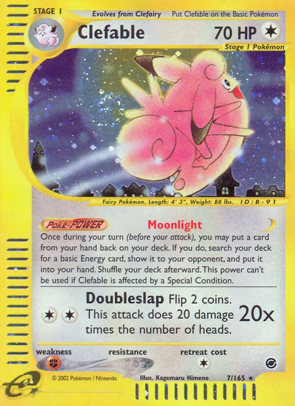 Clefable, 007/165