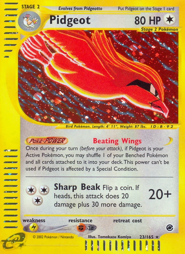 Pidgeot, 023/165