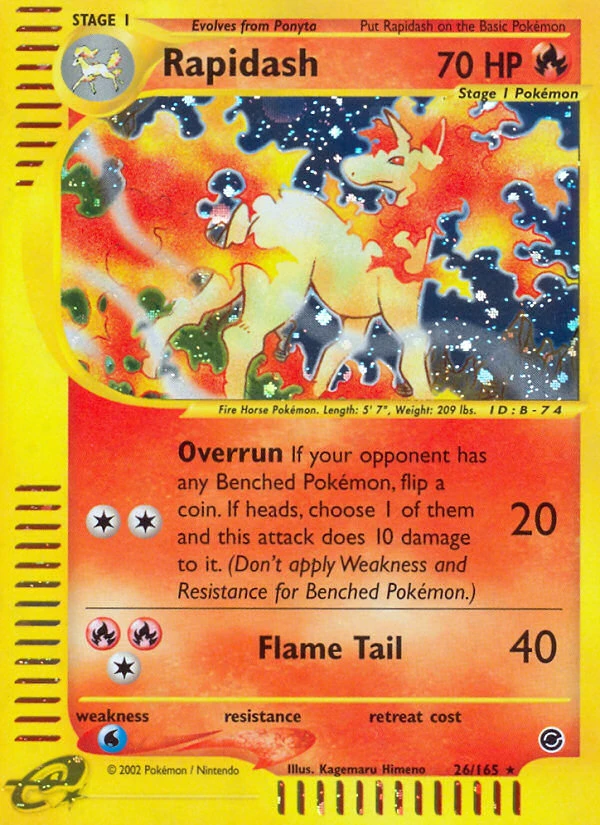 Rapidash, 026/165