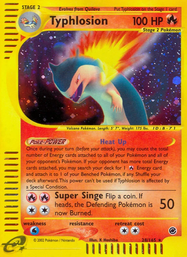 Typhlosion, 028/165