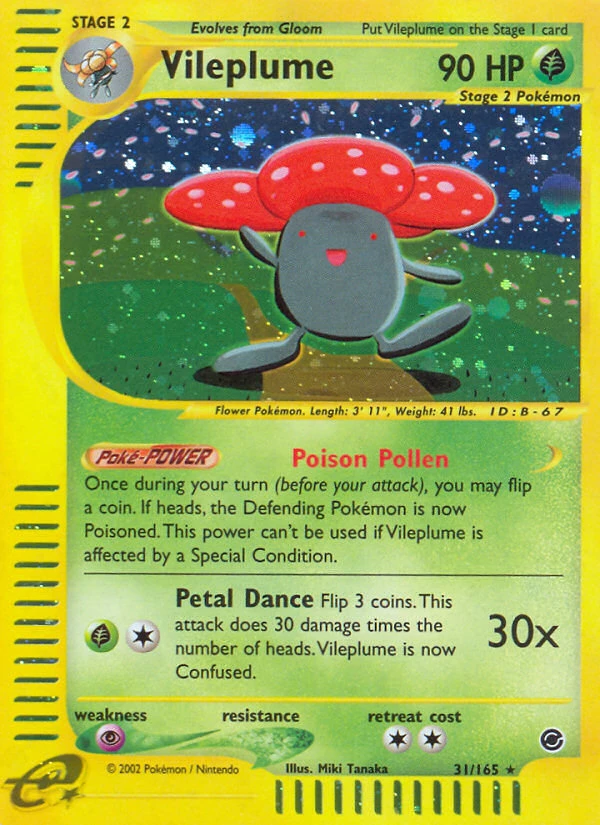 Vileplume, 031/165