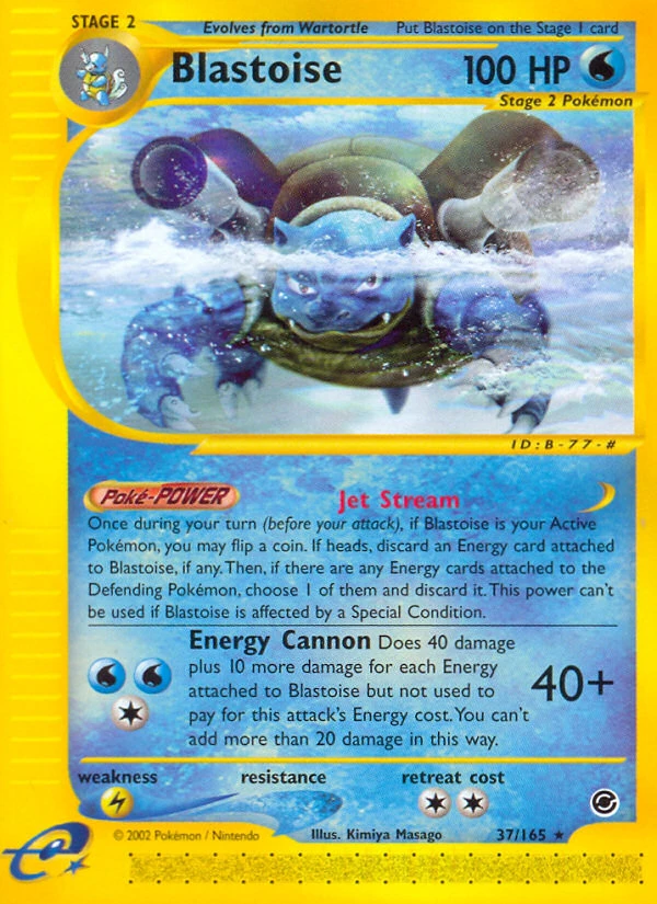 Blastoise, 037/165